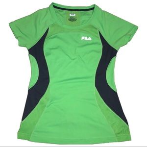 ♥️3 for $20♥️ fila green dri-fit t-shirt
